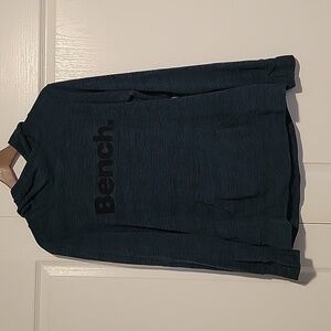 Bench Fleece Logo Hoodie Dark Green